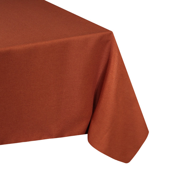 Charlton Home® Vallejos Solid Colour Polyester Tablecloth & Reviews